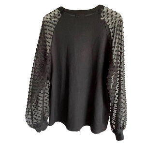 Womens Thermal Top XXL School Festival Indie Party Fall Grunge Evening Casual